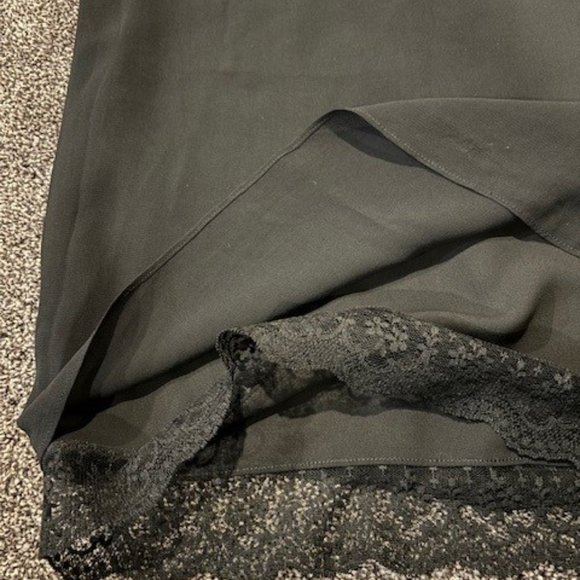 Max Studio Skirt with Lace Trim - Picture 5 of 8